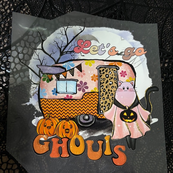 New 6Pcs Halloween Iron on Patches for Clothes T-Shirts Jeans Jackets Bags DIY - Picture 7 of 15